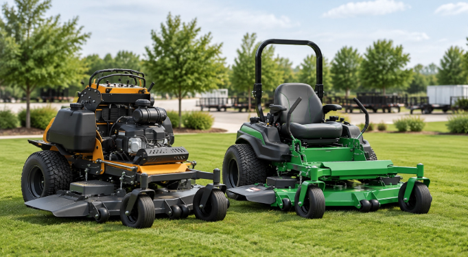Stand-On vs. Zero-Turn Mowers: Which Is Better for Your Lawn Care Business?